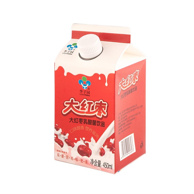 大红枣乳酸菌饮品，单瓶净含量450ml